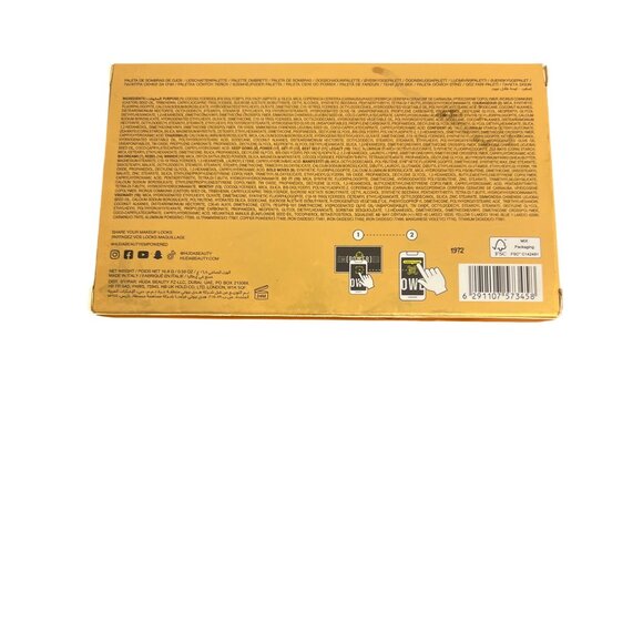Huda Beauty Em(Power)ed Eyeshadow Palette Professional Makeup Collection NEW - Picture 3 of 5